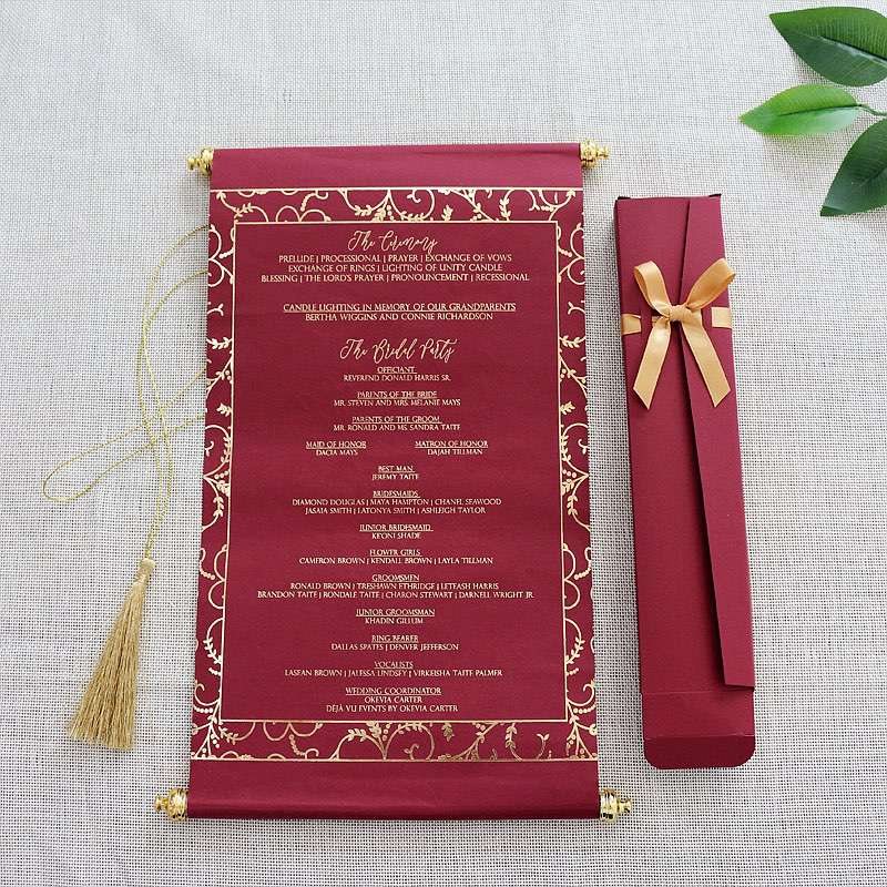 wedding invitation